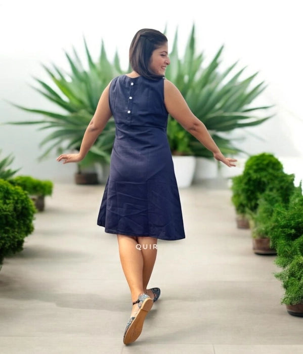 Happy Japi Assamese Cotton Shift Dress