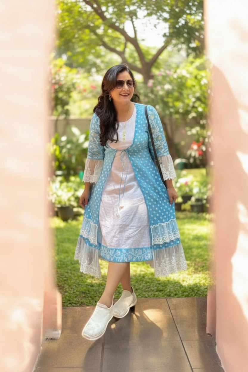 jiya-jamdani-cotton-dress-coord-set