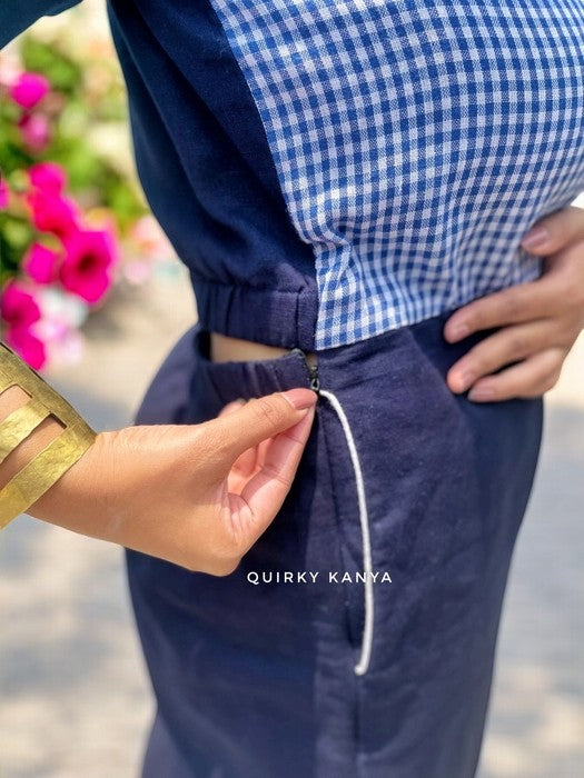 kimaya-easy-peezy-gamchha-cotton-jumpsuit-navy-blue