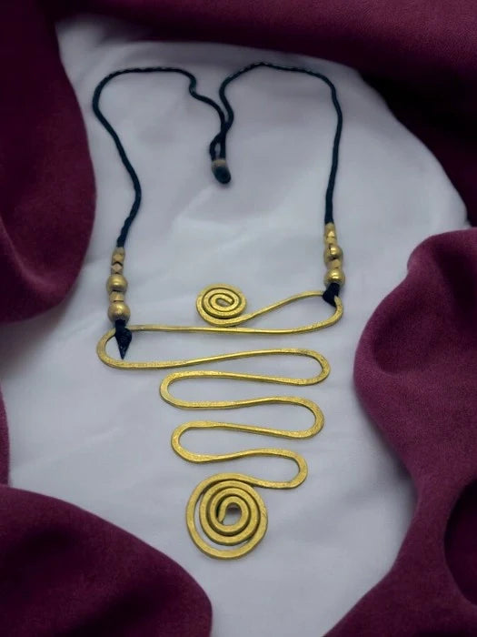 zigzag-double-spiral-brass-pendant-necklace-jewelry-set-necklace-earrings-ring