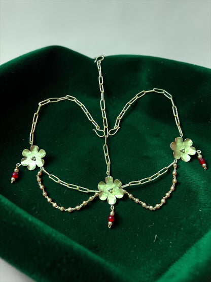 Bangaliana Mangtika Brass Hair Jewelry