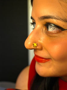 Super Star Brass Nosepin (Piercing)