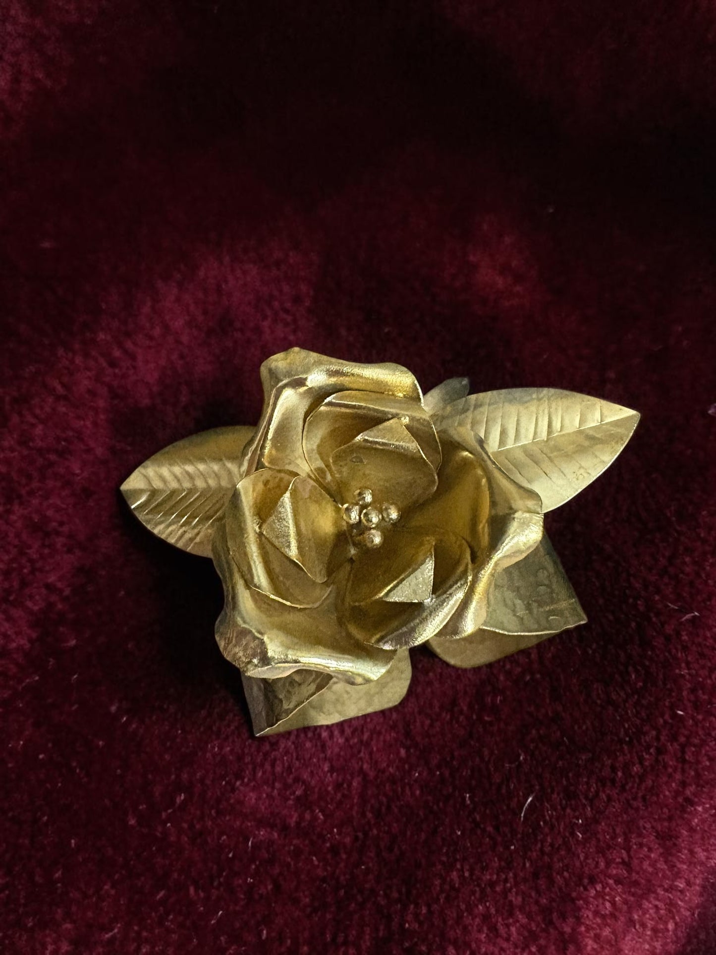 Roselle Brass Bracelet
