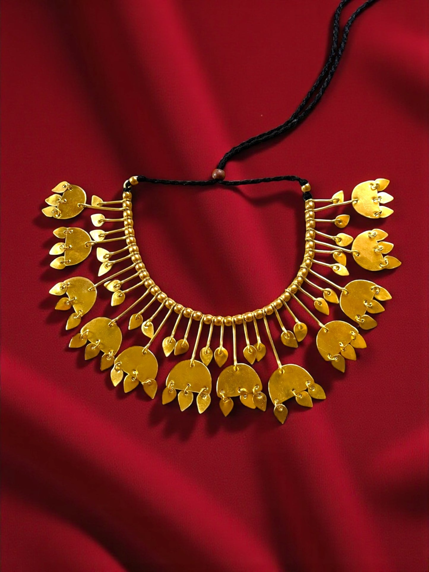 Nefertiti Brass Necklace