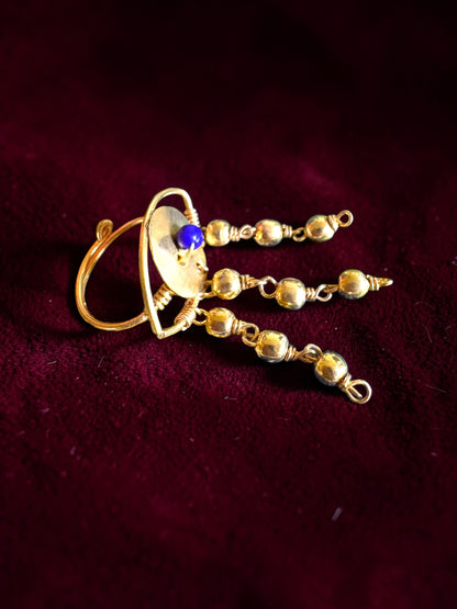 Evil Eye Brass Ring