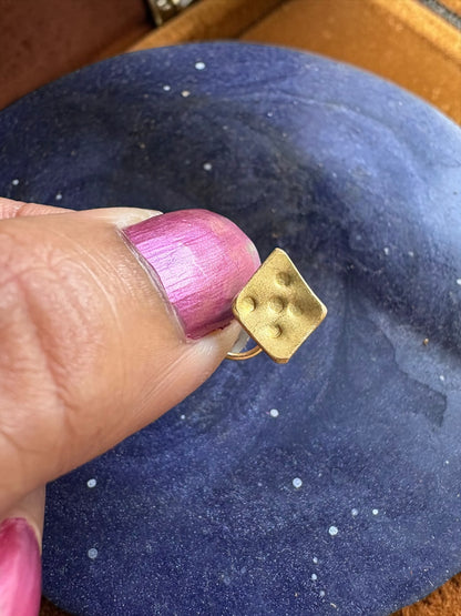 Barfi Brass Nosepin (Piercing)