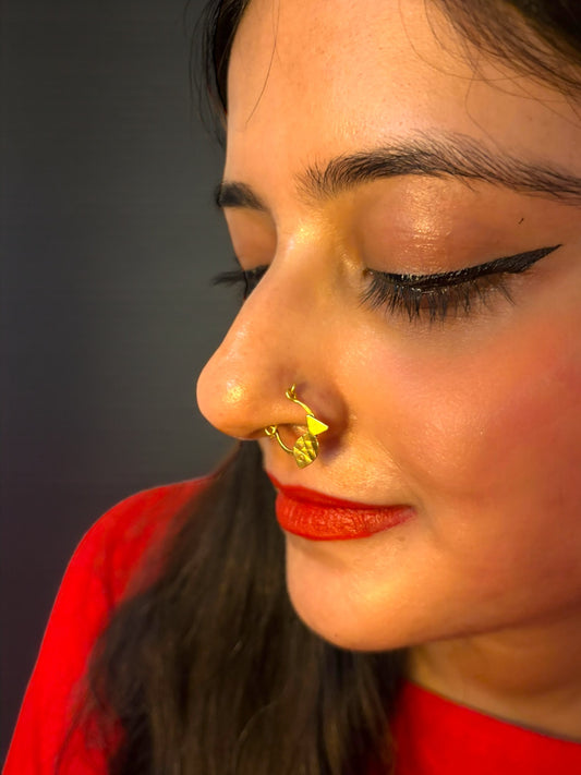 Fish Brass Nosering (Piercing)