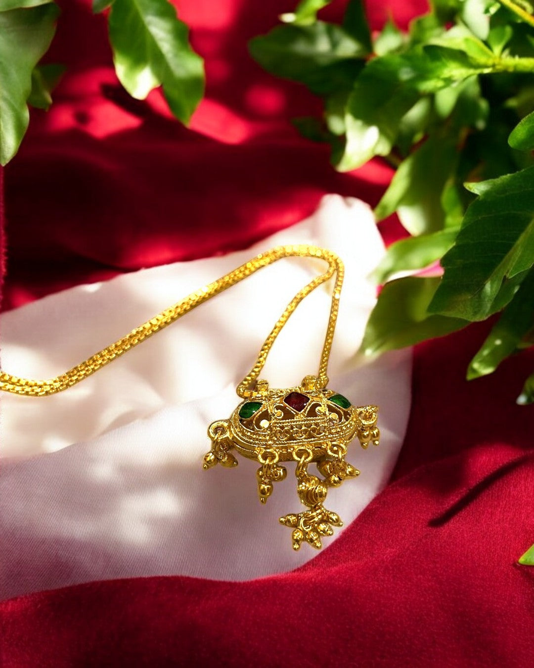 Rukmini Mini Ghungroo Necklace