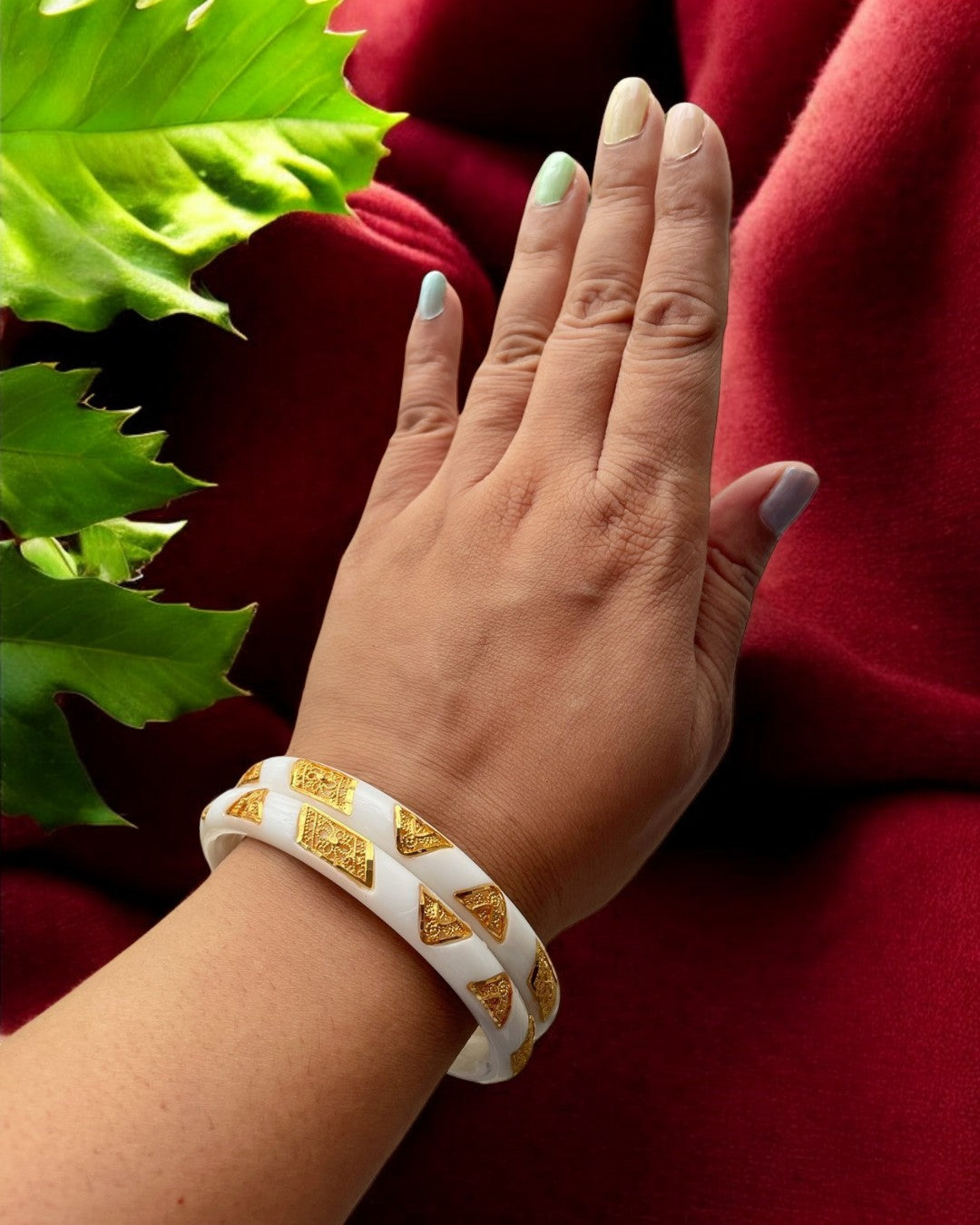 Trikona Shakha Bangles