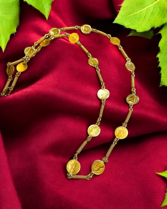Gold Touch Kasumala Necklace
