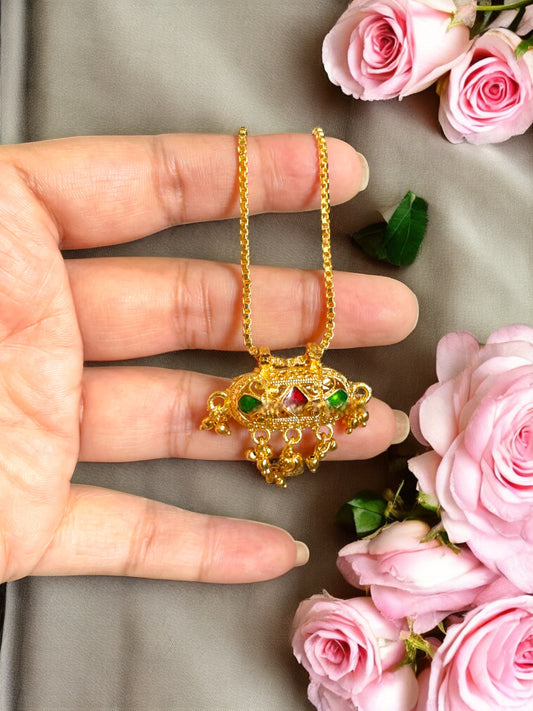 Rukmini Mini Ghungroo Necklace
