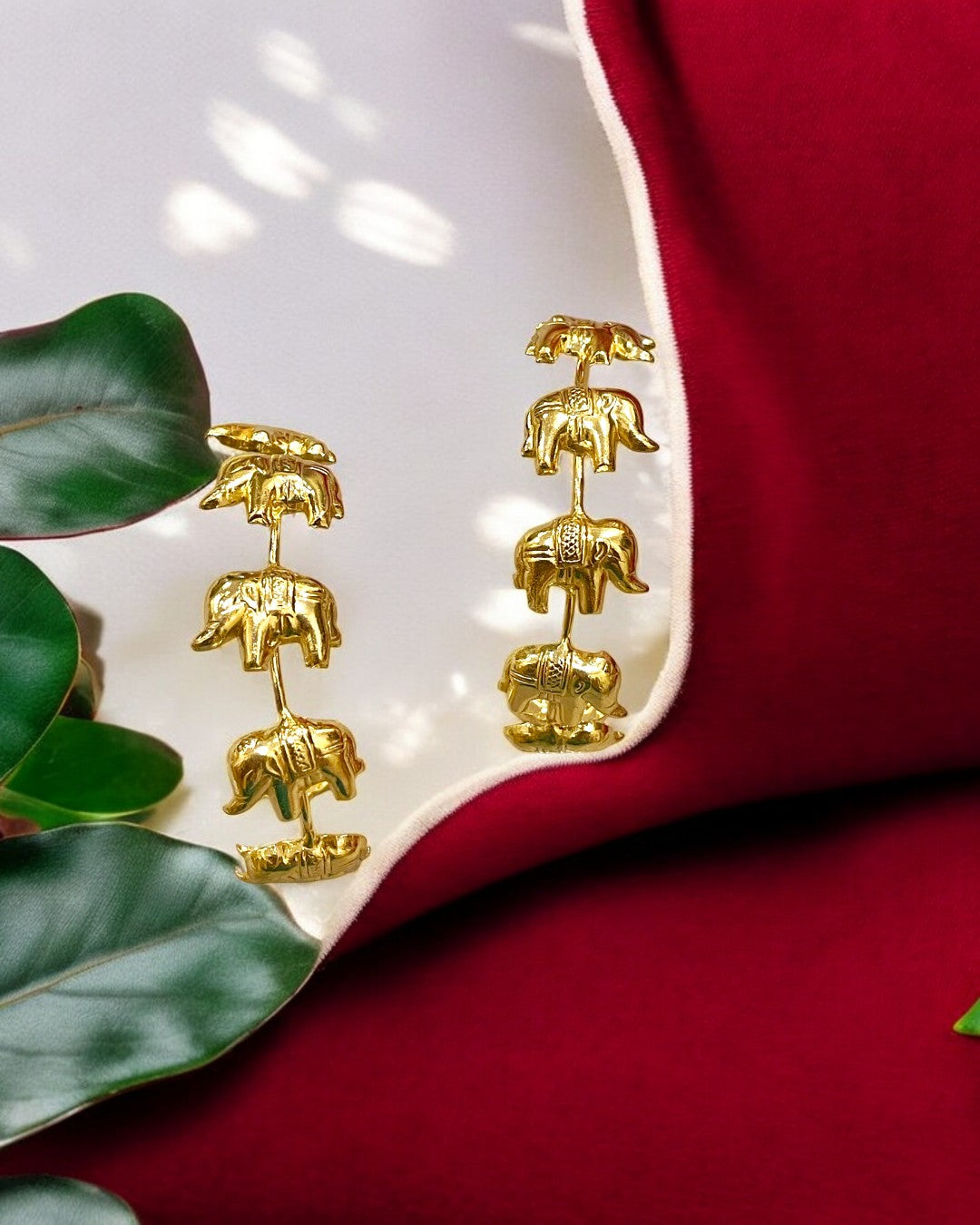 Hastini Half Hoop Bold Earrings