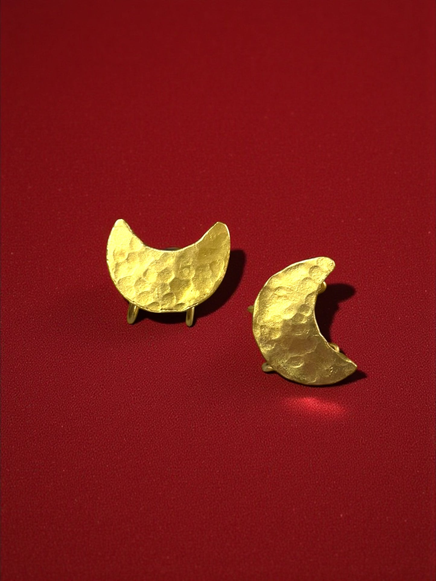 Chandni Moon Brass Bugadi Earcuff Earrings