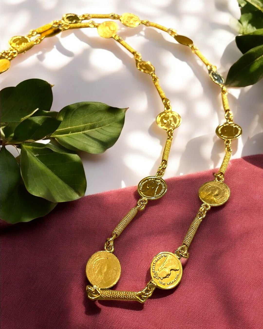 Gold Touch Kasumala Necklace