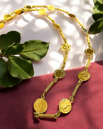 Gold Touch Kasumala Necklace