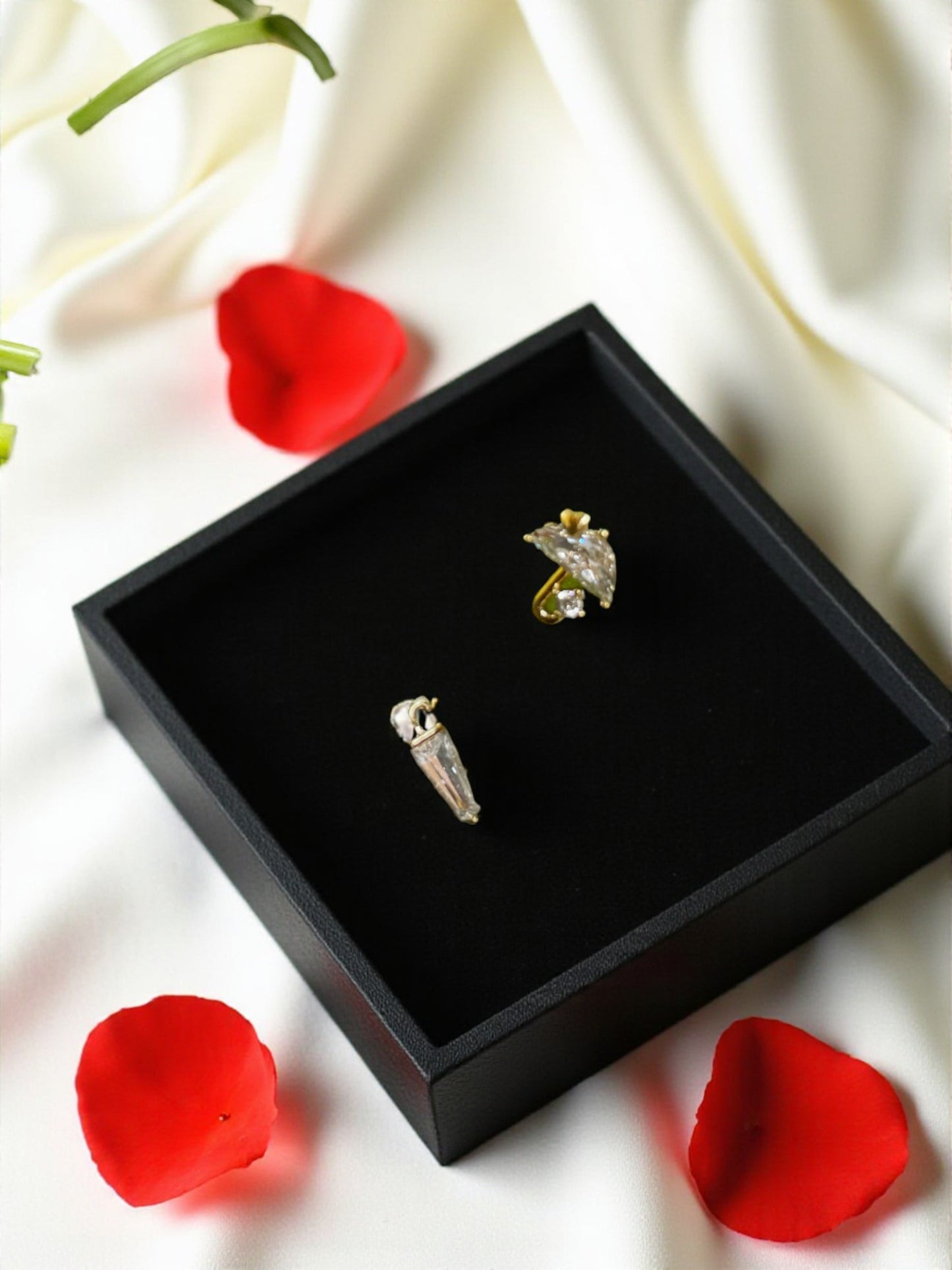 Under My Umbrella AD Stone Ear Studs