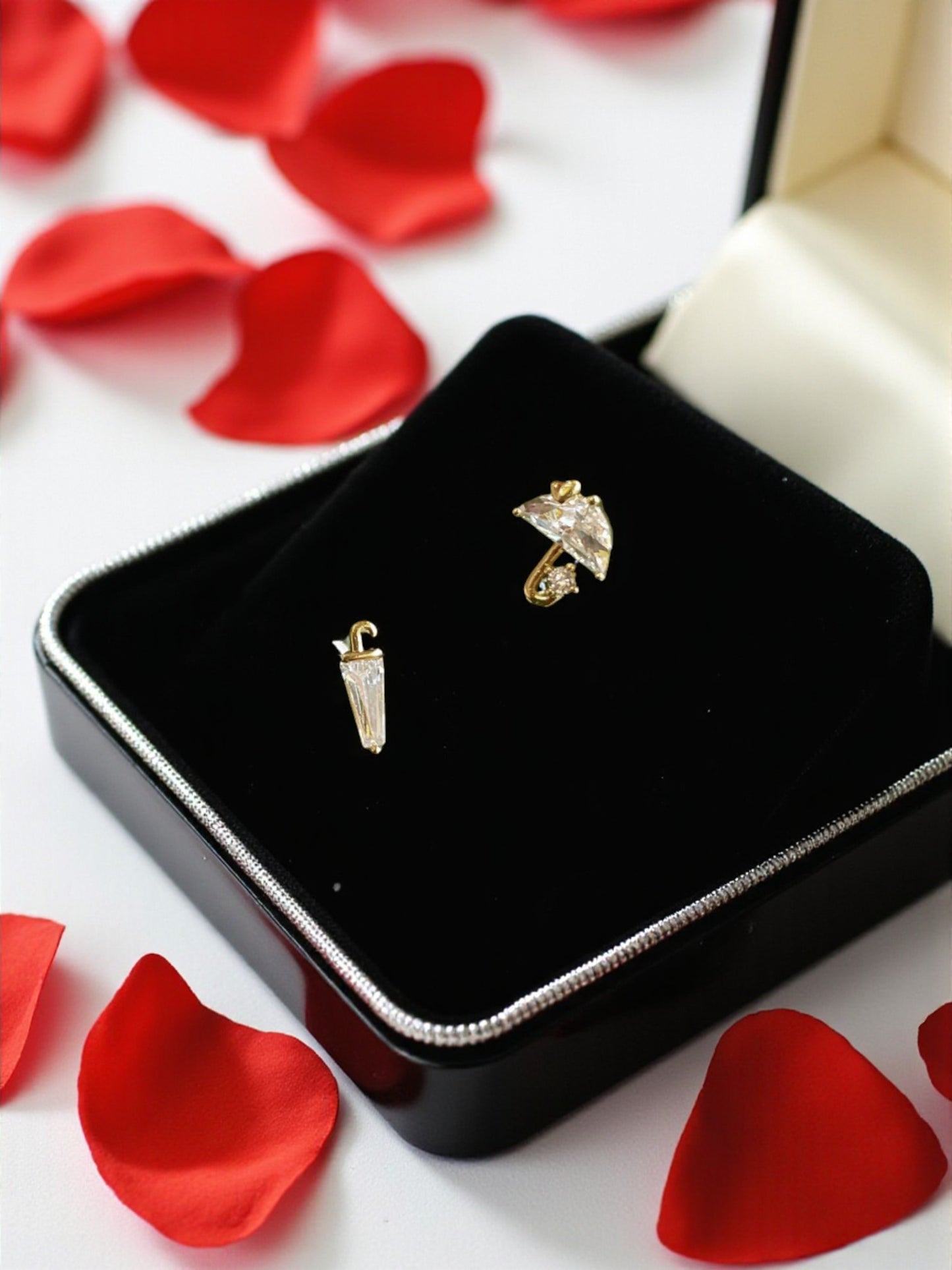 Under My Umbrella AD Stone Ear Studs