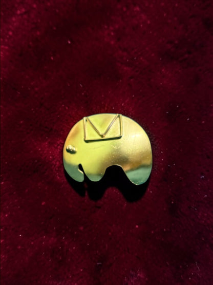 Baby Elephant Brass Ring