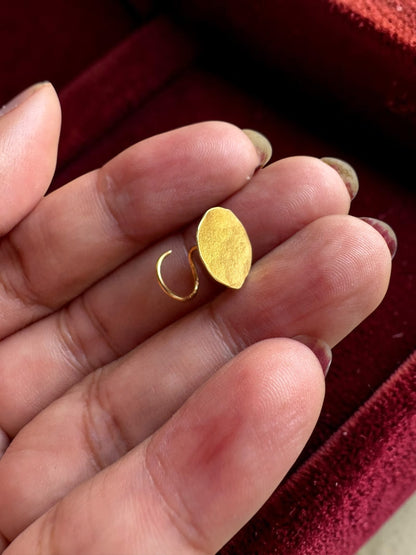 Circle Brass Nosepin (Piercing)