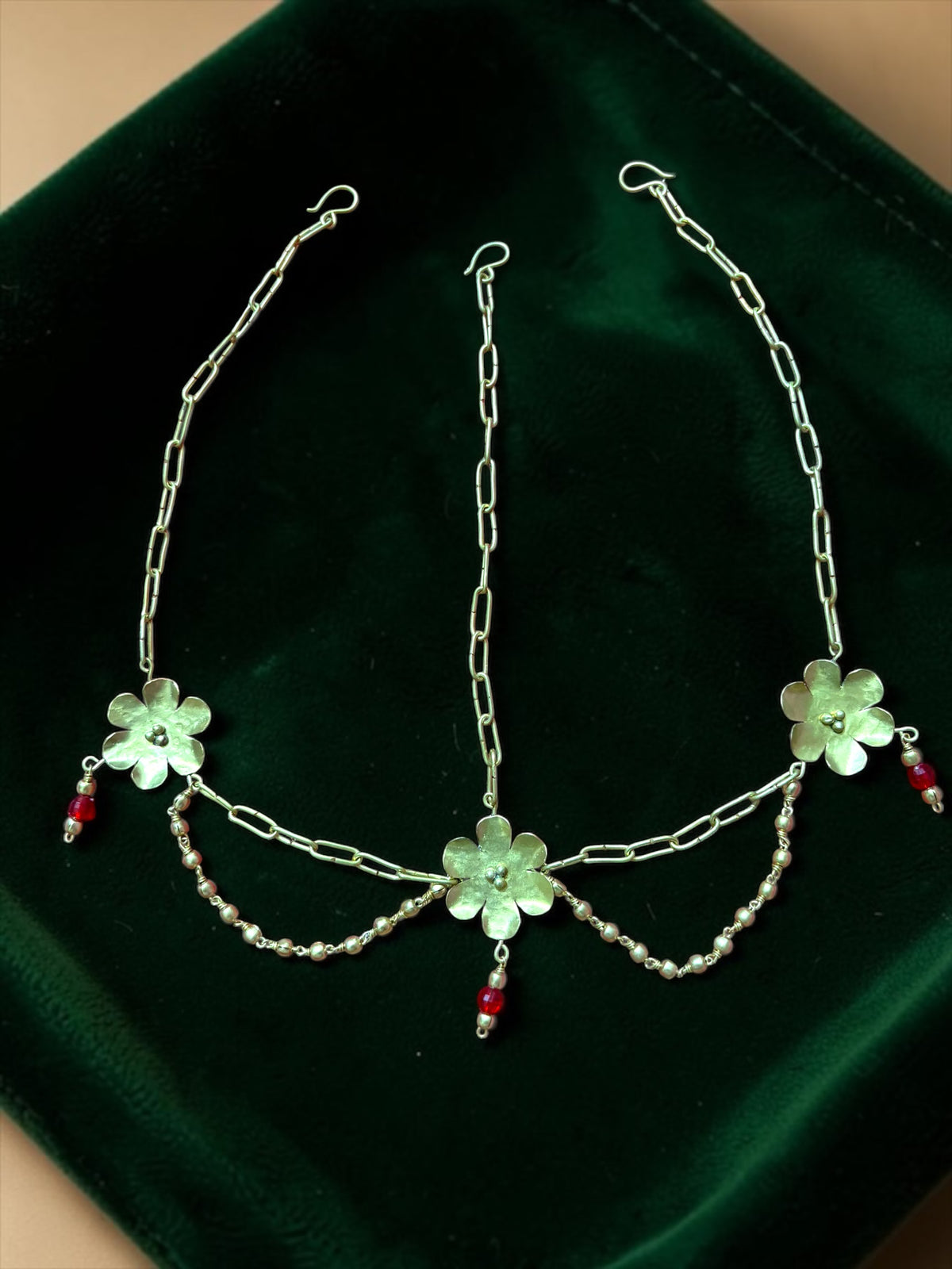 Bangaliana Mangtika Brass Hair Jewelry