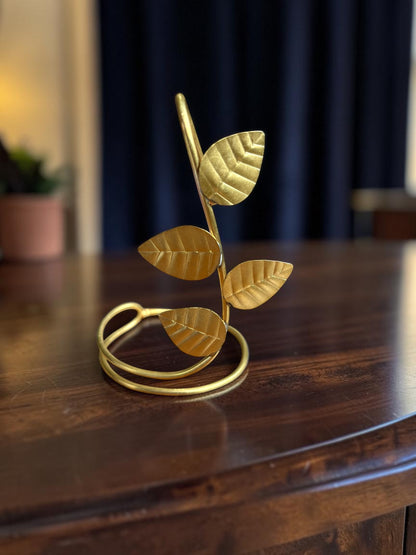 Leafy Affair Brass Palmlet Bracelet