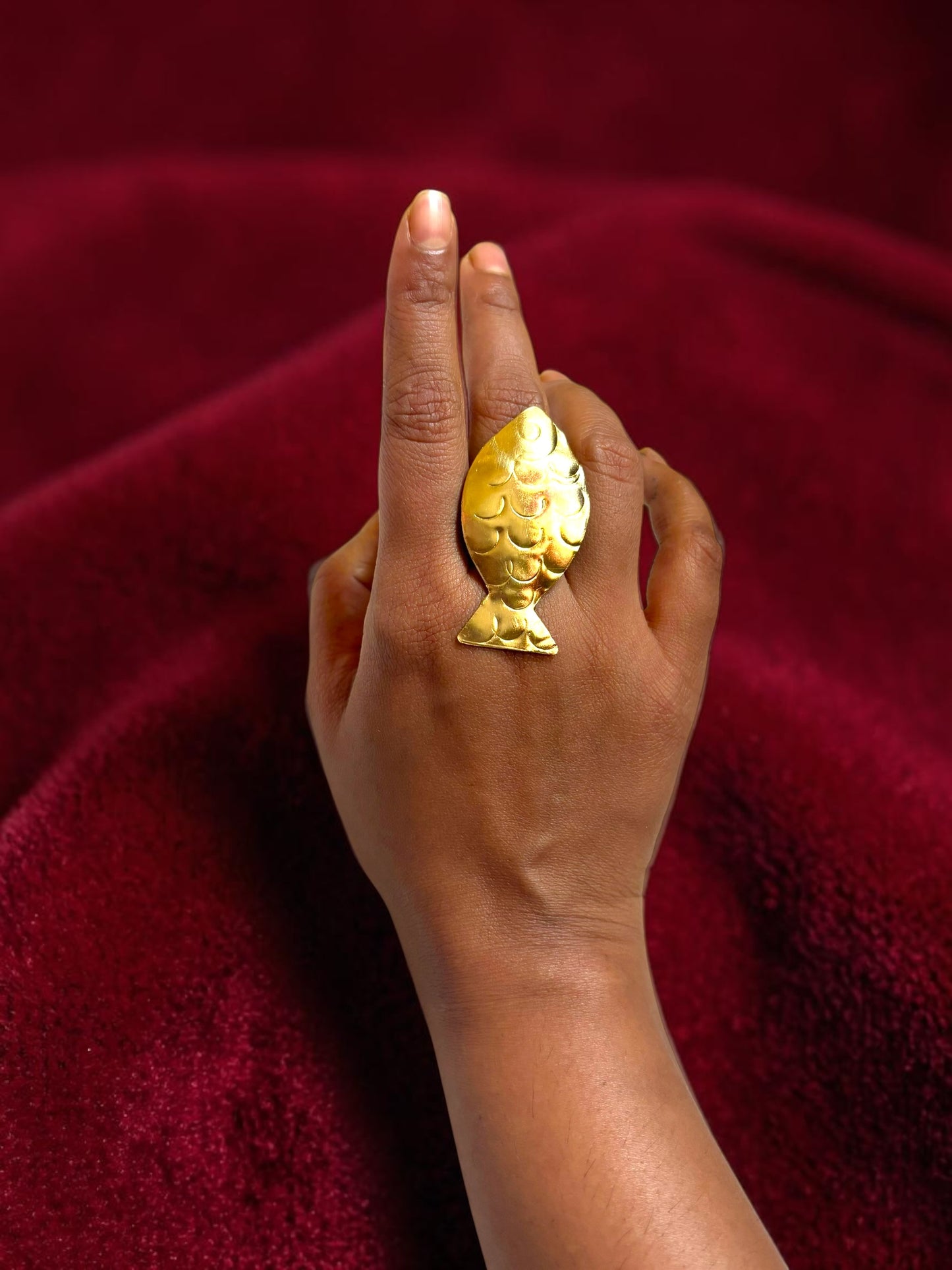 Meenakshi Brass Ring-1