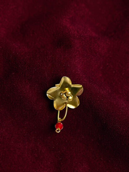 Bangaliana Flower Brass Ring