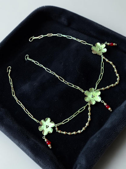 Bangaliana Mangtika Brass Hair Jewelry