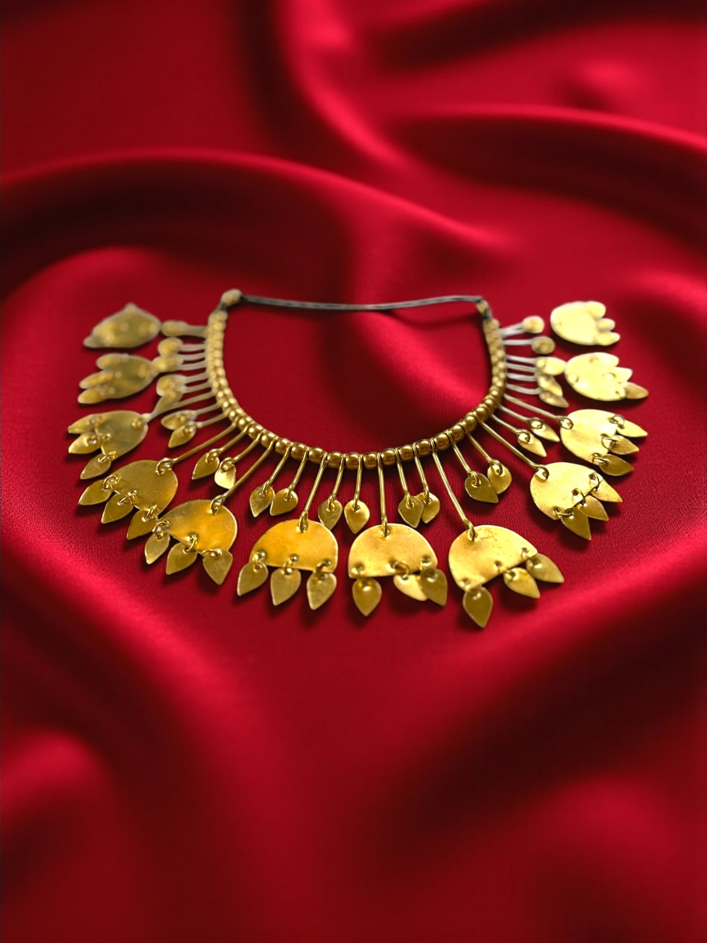 Nefertiti Brass Necklace