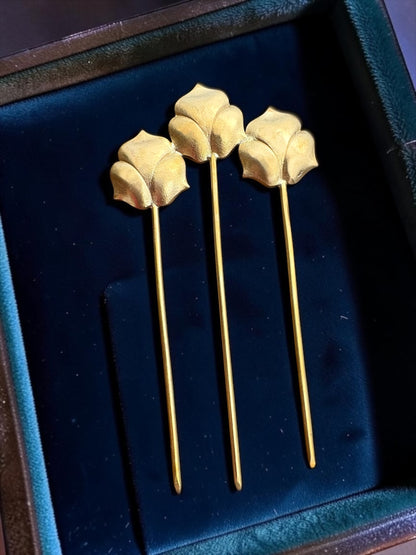 Ranima Premium Brass Sculptural Hair Accessory