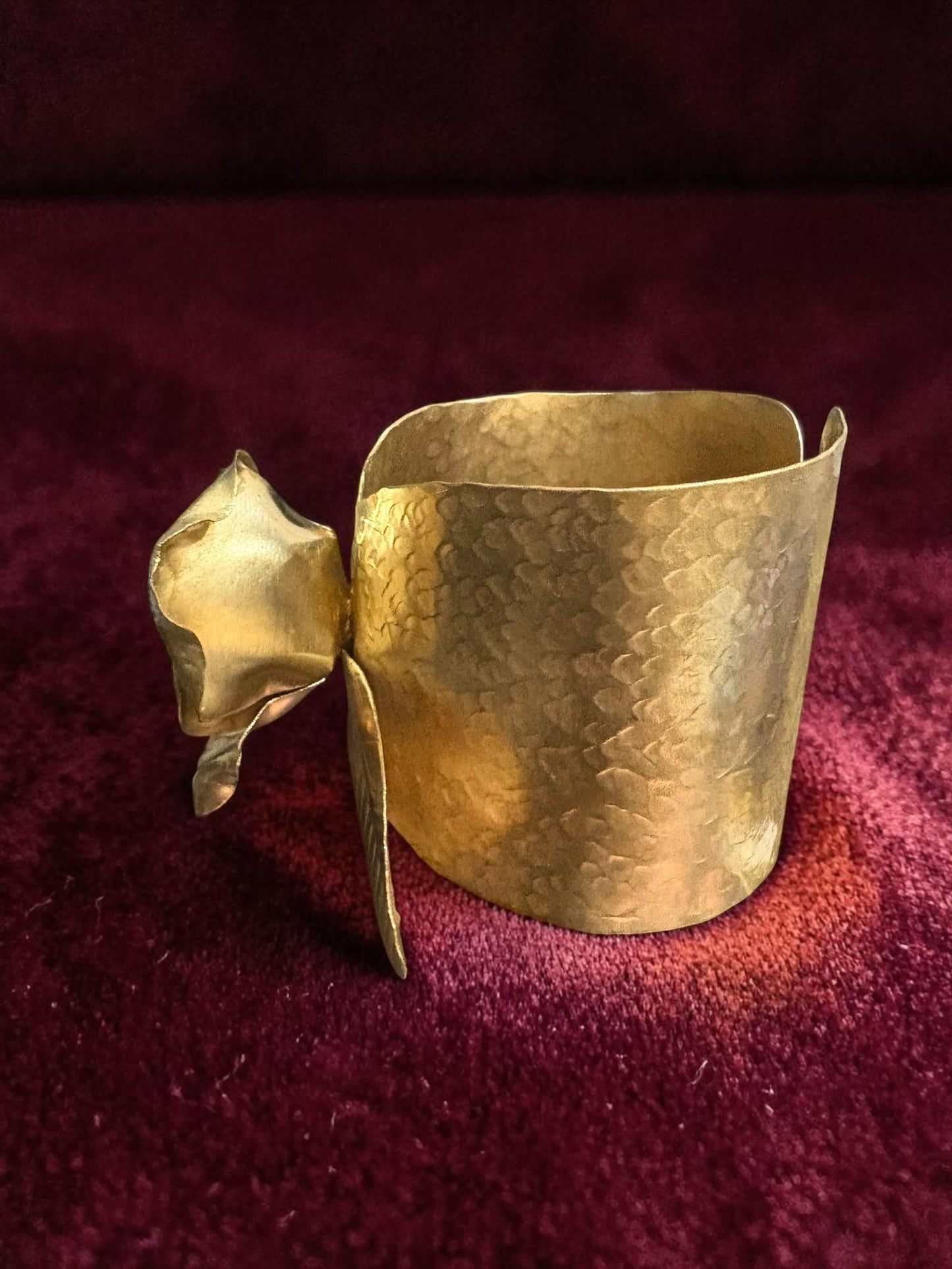 Roselle Brass Bracelet