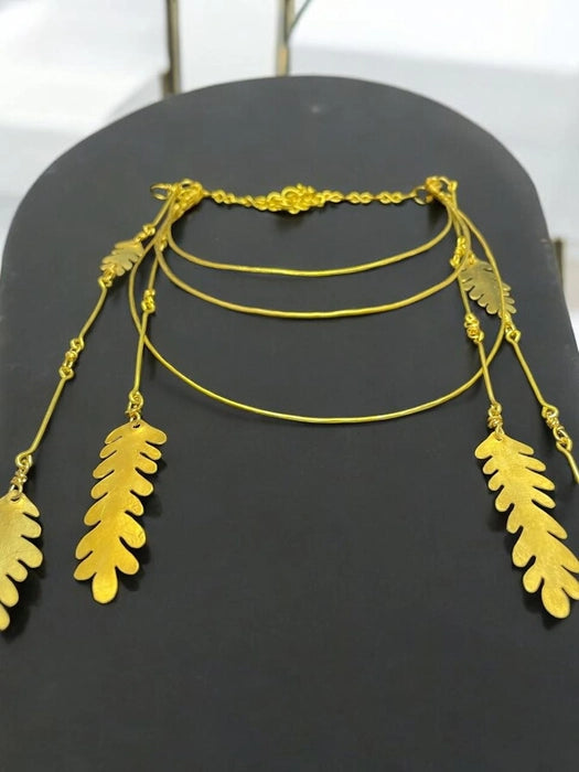 autumn-leaflets-brass-necklace