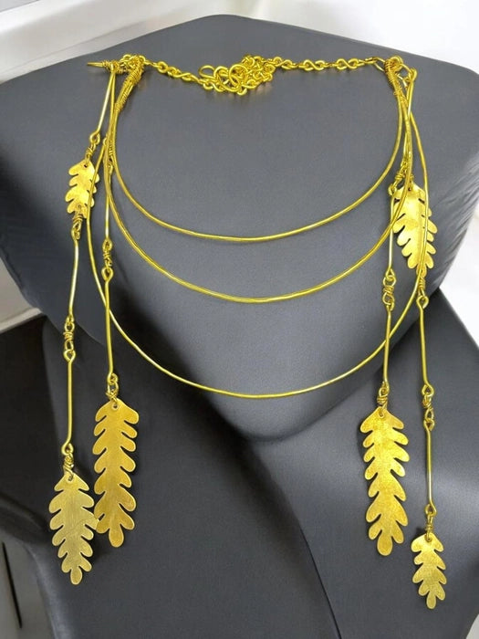 autumn-leaflets-brass-necklace