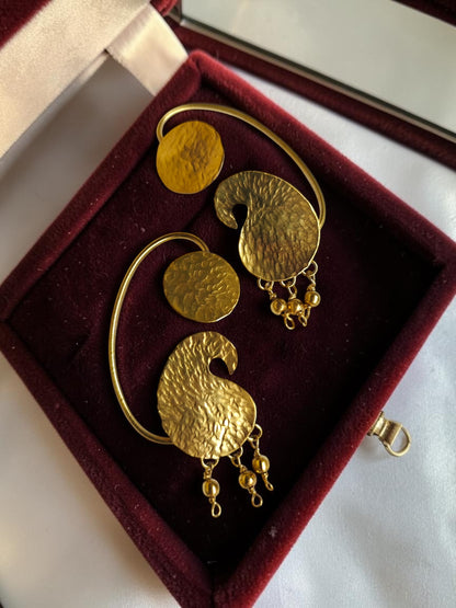 Kolka Brass Earcuff Earrings