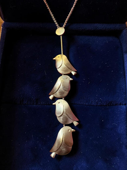 Pakhi Premium Sculptural Brass Necklace Jewelry Set (Necklace, Earrings)