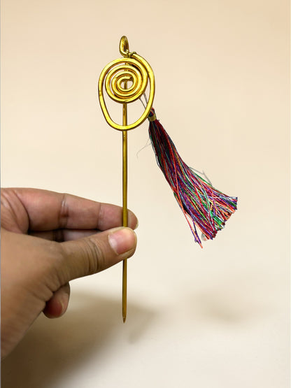Korean Binyeo Brass Hair Pin Accessory