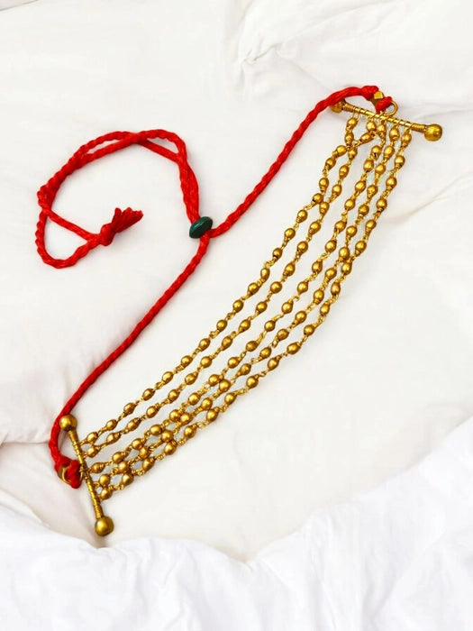 chained-together-brass-necklace