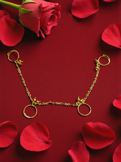 Chained Melody Brass Ring