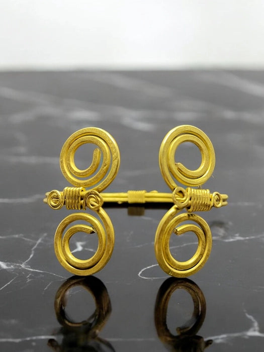 double-circle-brass-bracelet