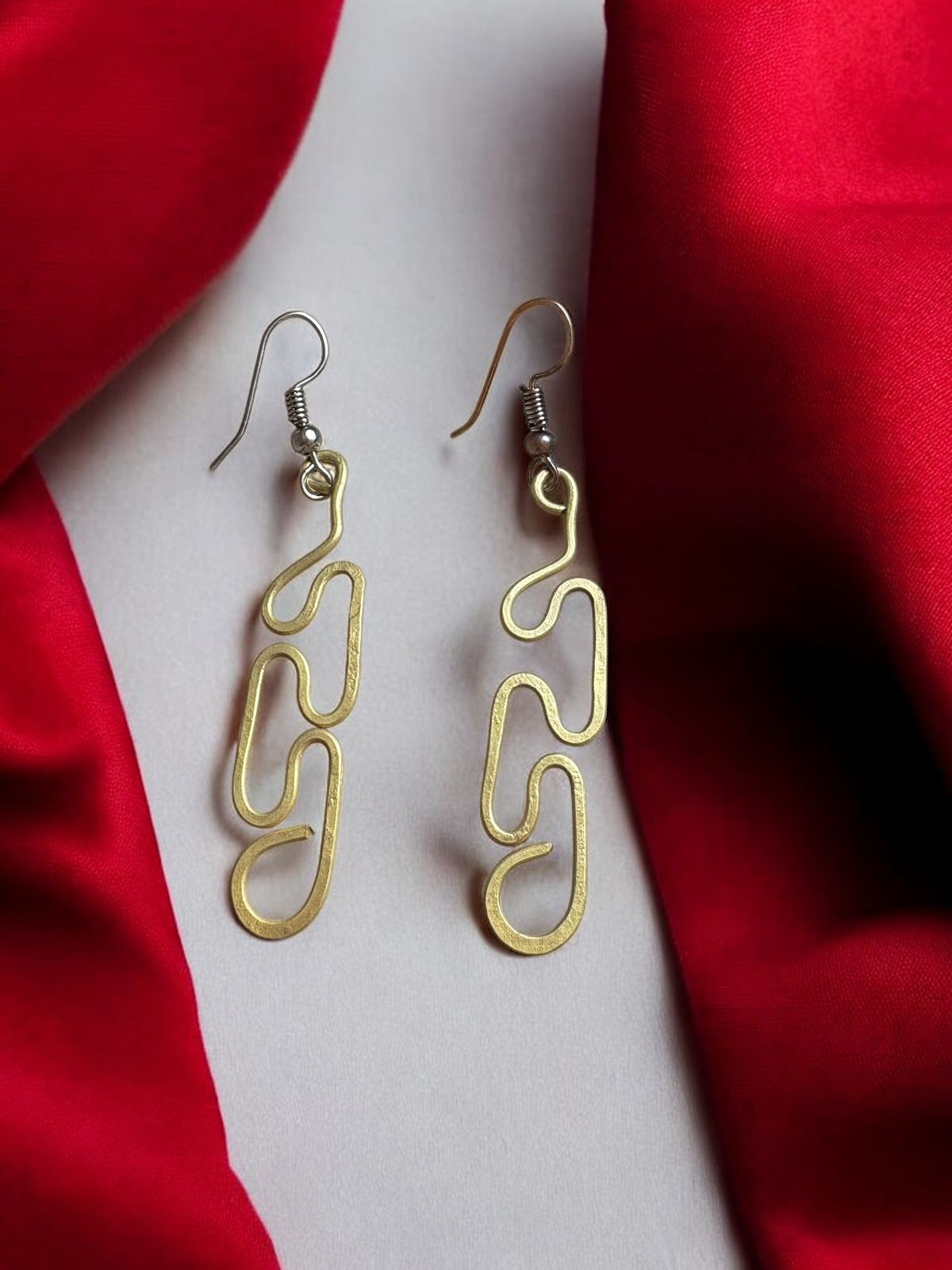 flat-spiral-brass-earrings