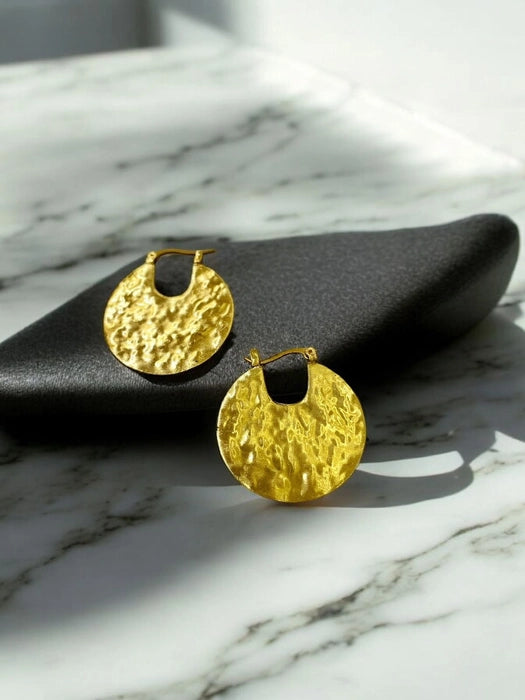 greek-coin-bold-brass-earrings