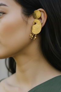 Kolka Brass Earcuff Earrings