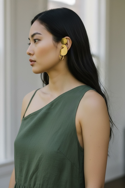 Kolka Brass Earcuff Earrings