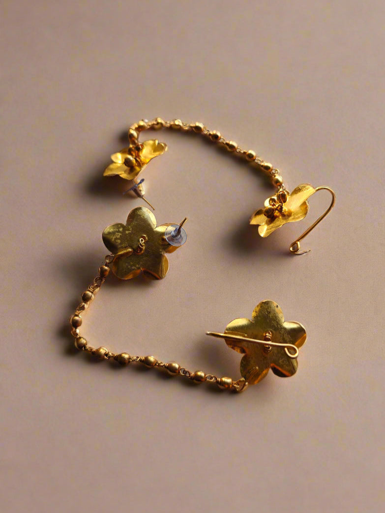 bangaliana-chained-brass-earcuff-earrings