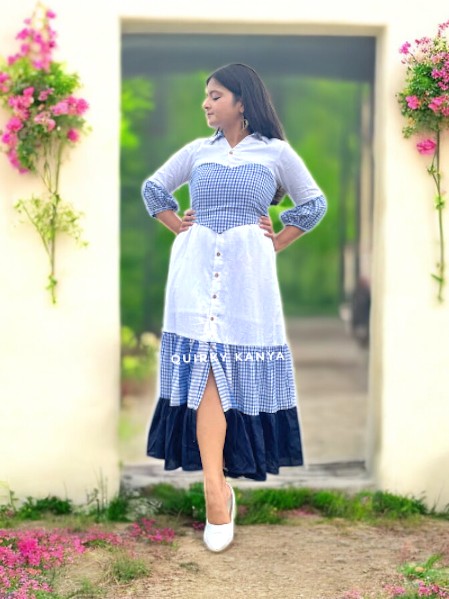 kaiya-gamchha-corset-cotton-tiered-long-dress