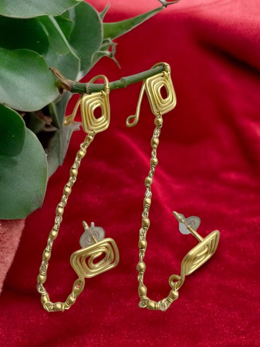 kite-spiral-chained-brass-earcuffs