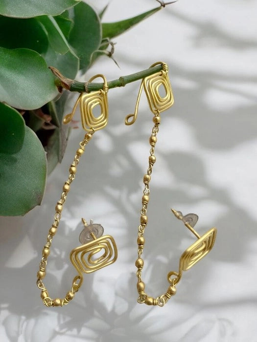 kite-spiral-chained-brass-earcuffs