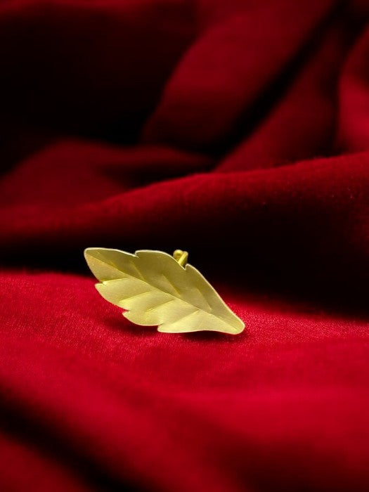 leaf-brass-ring