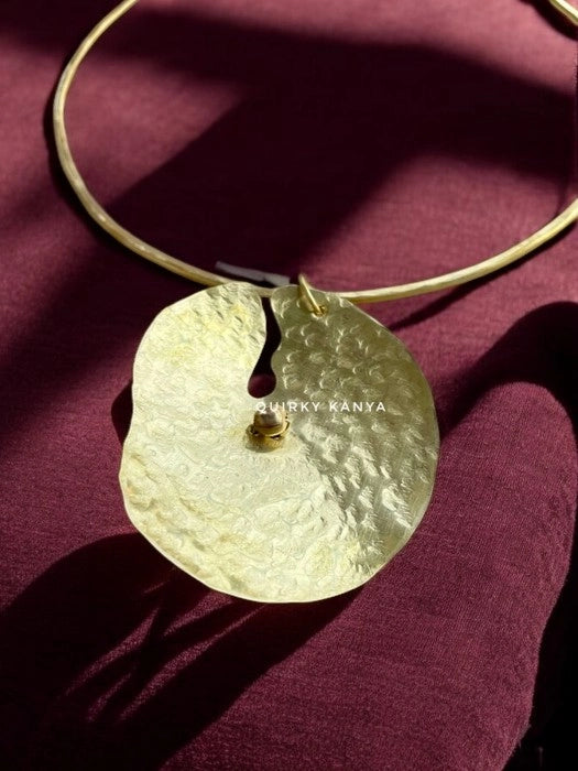 lotus-leaf-brass-hashuli-necklace