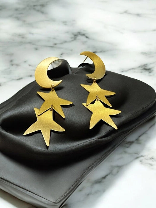 night-sky-brass-earrings